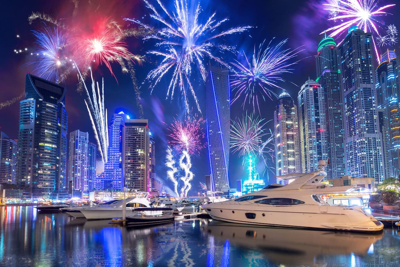 New Year's Eve Yacht Dubai – Watch the Fireworks from the Sea