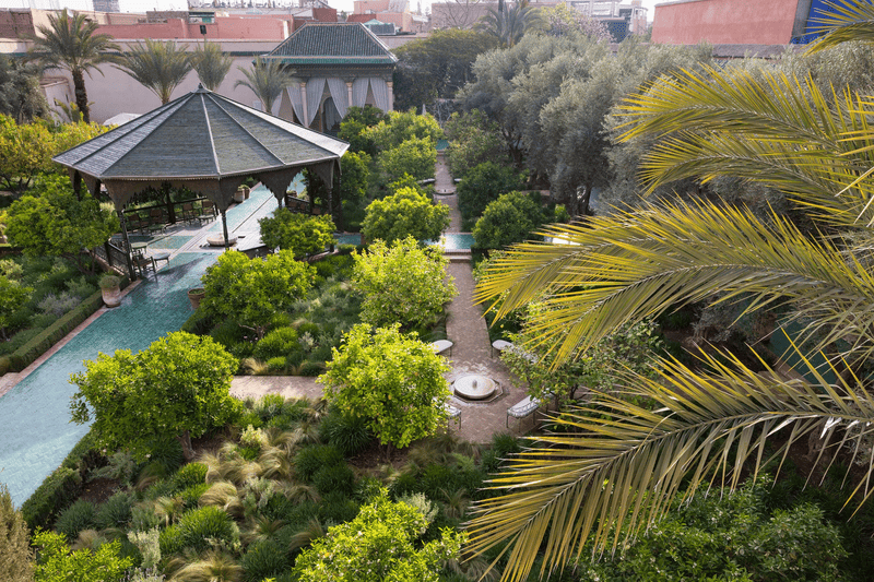 Best garden to visit in Marrakech: Le Jardin Secret Marrakech