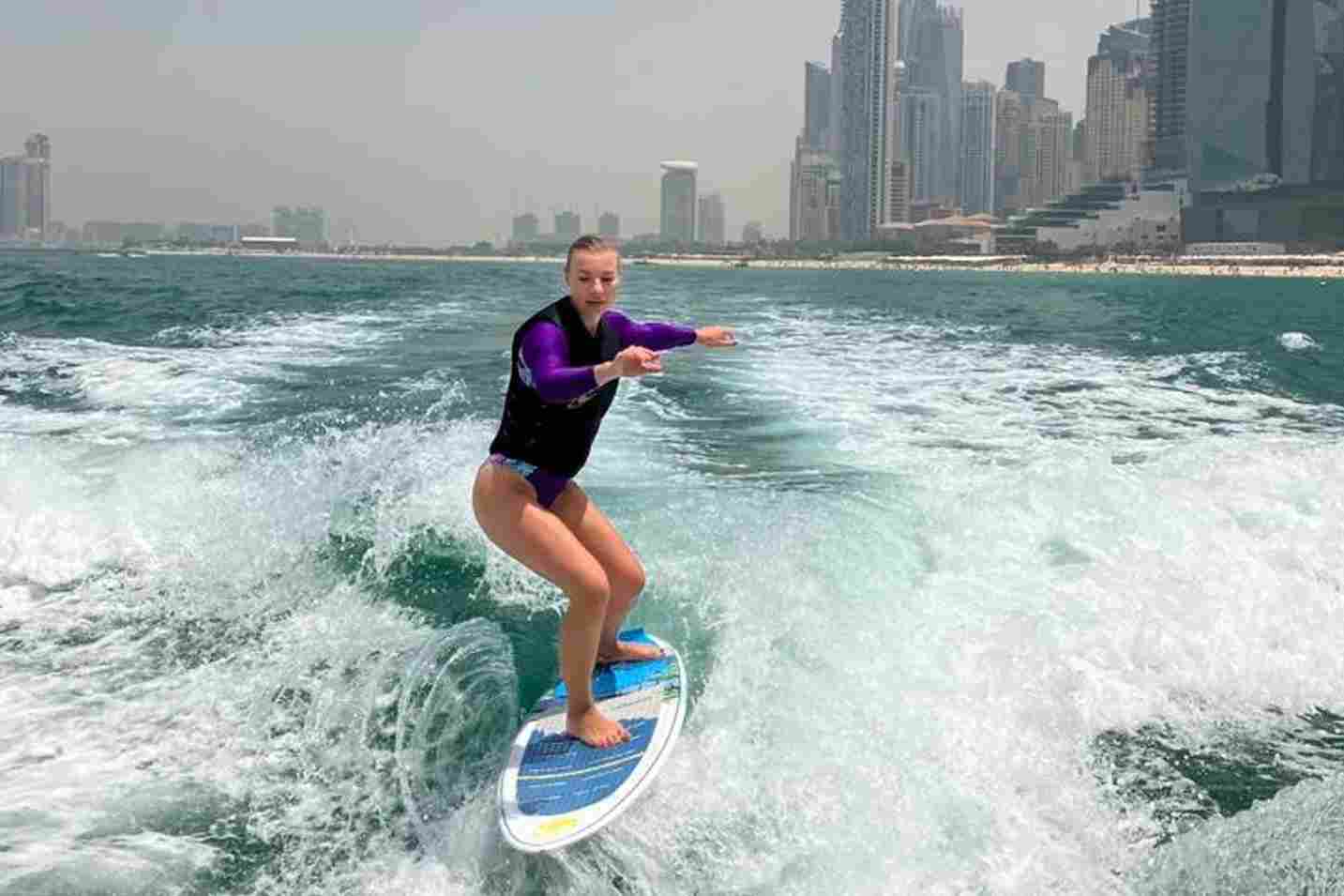Wakeboarding and wakesurfing Dubai